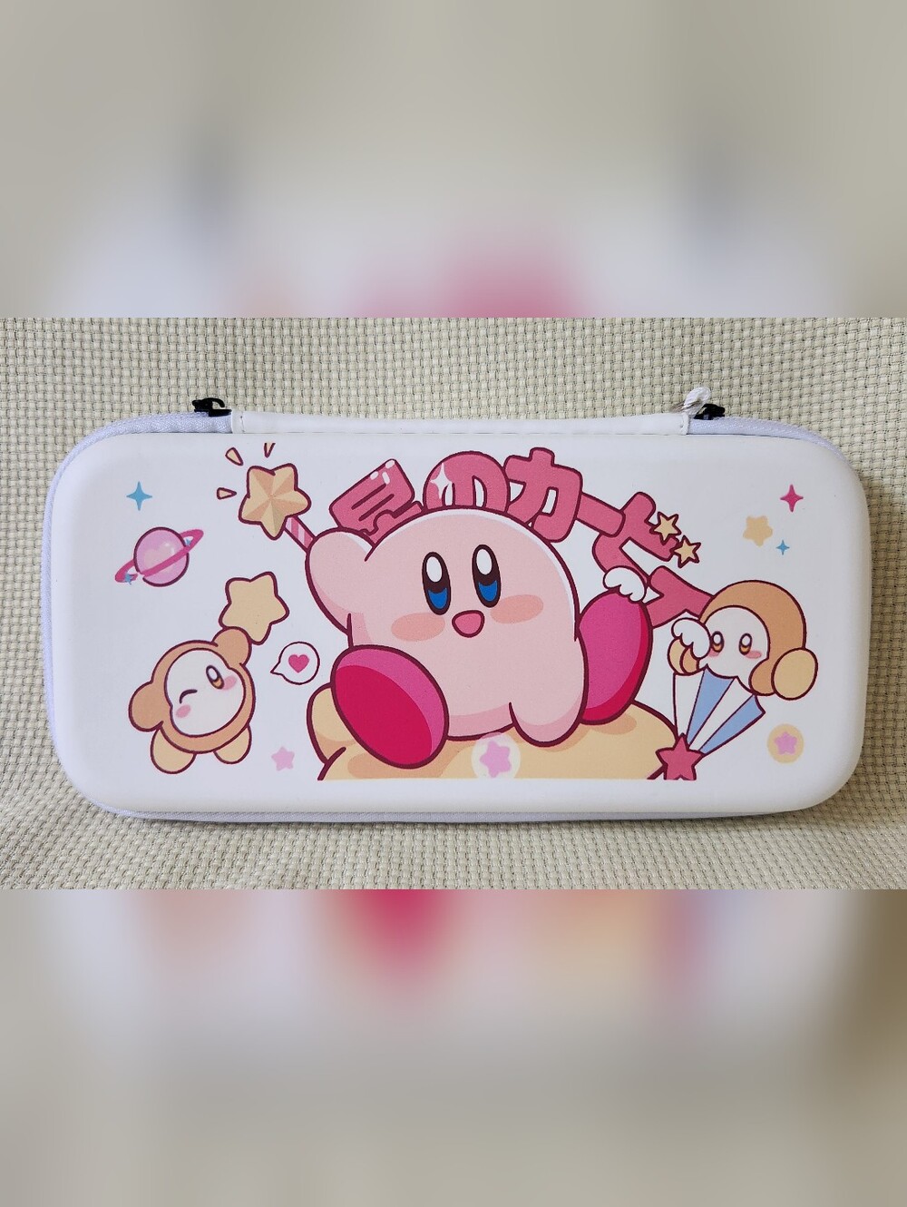 New Kirby Nintendo Switch Hard Case Keys Factory Waddle Dee Slim OLED Pouch